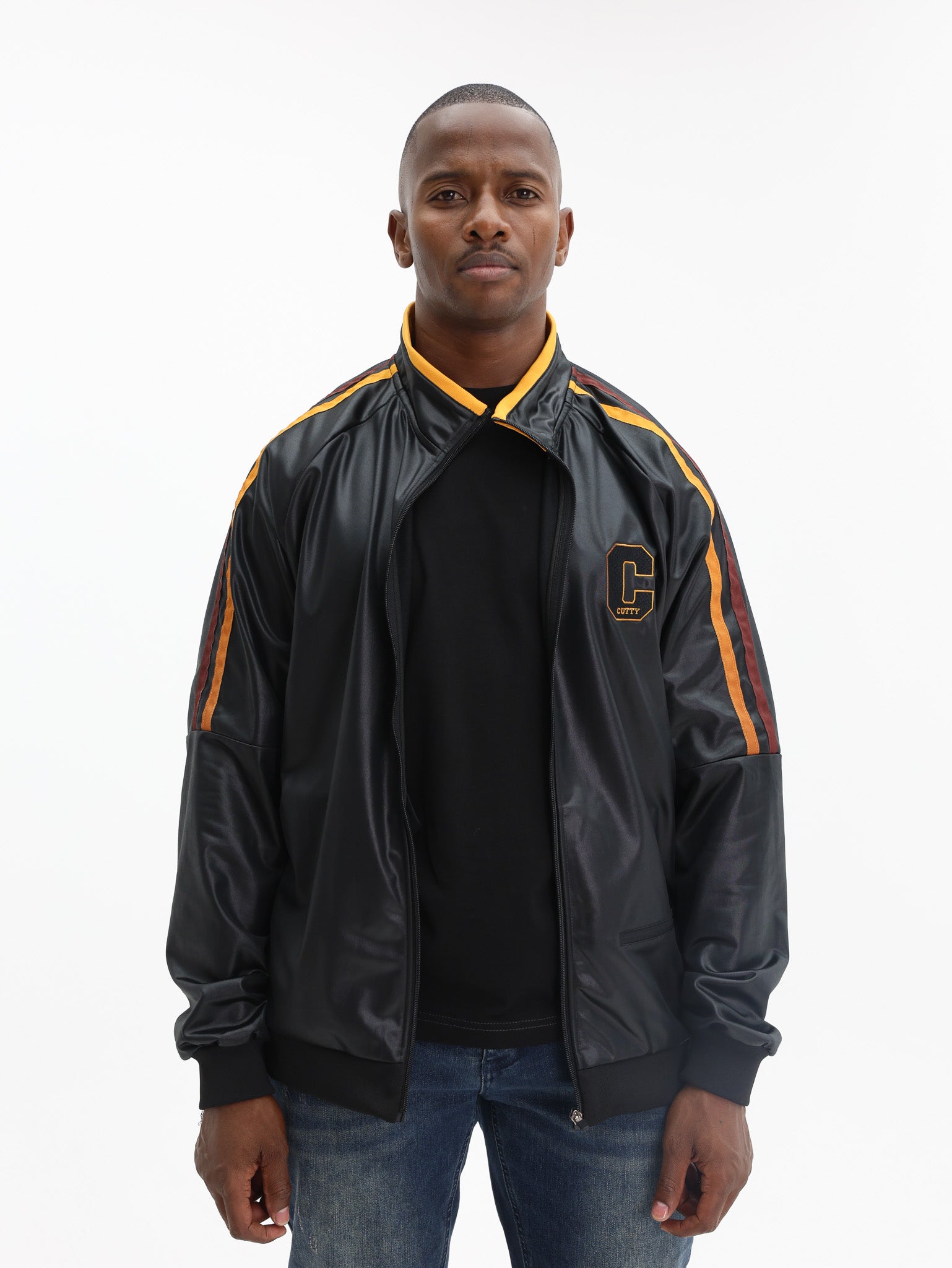 Cutty Jacket Tracksuit Black